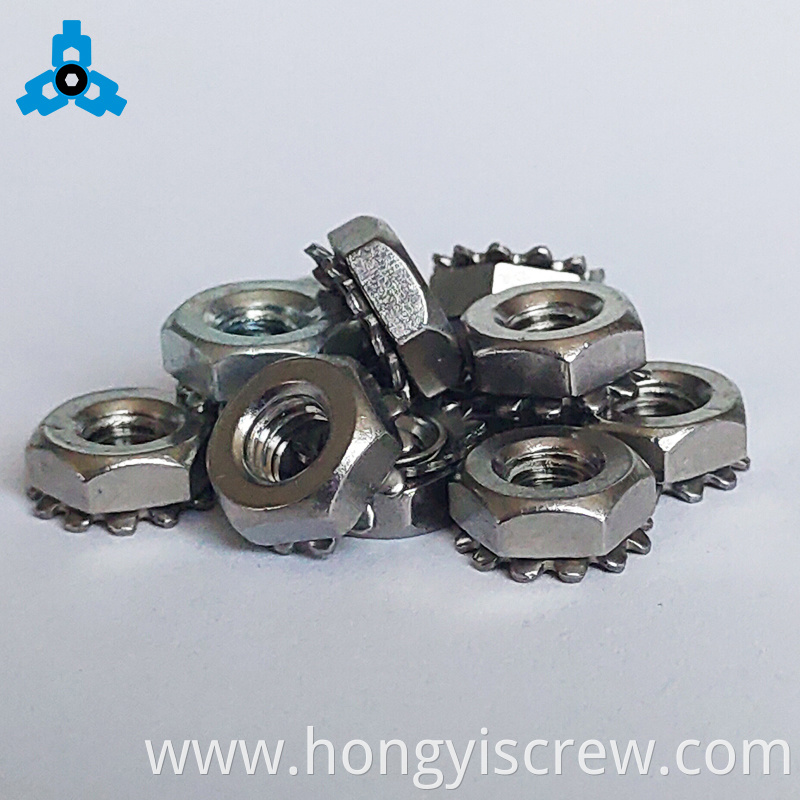 Hex Kep Nut K Keep Self Lock Nut With Washer Stainless Steel OEM Stock Support